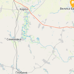 Санаторій Псьол на карті